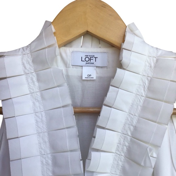 Ann Taylor Loft Linen Blend Sleeveless Dress NEW - Picture 6 of 8